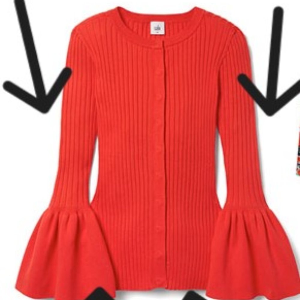 CAbi Trumpet Cardigan - L